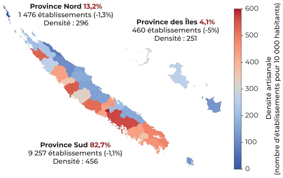 carte densite artisanale 2022 2023